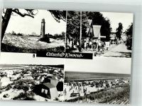 18375 O2383 Ostseebad Prerow 1987 - Leuchtturm Schwimmbad Strand Geschäft