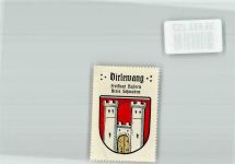 87742 W8949 Dirlewang Vignette Freistaat Bayern Kreis Schwaben