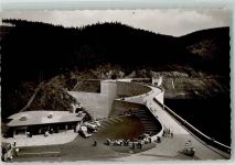 38667 W3396 Okertalsperre FOTO KEINE AK Sperrmauer Ort handschriftlich Foto Original aus Archiv eines Ansichtskartenverlags