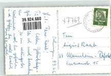 78337 W7763 Öhningen , Bodensee 1962 Foto AK Kirche Kloster