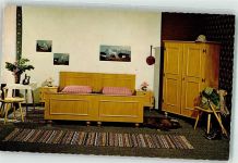 Schalfzimmer Modell Glockner Eiche Natur Werbung Möbel Foto AK