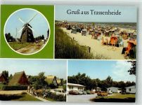 17449 O2233 Trassenheide - Windmühle Schwimmbad Strand Pension