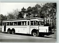 10115 W1000 Lübars 1934 - Omnibus Büssing E 3 BVG Repro