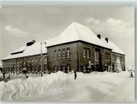 08349 O9438 Johanngeorgenstadt 1980 Gebrauchsspuren Winter Kreiskulturhaus Karl-Marx