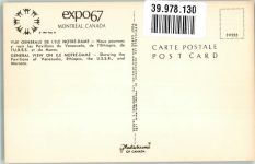 Montreal 1967 - Ausstellung expo67