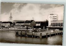 88045 W7990 Friedrichshafen Foto AK Hafen