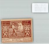 8162 Arzberg 1920 Notgeldschein 50 Heller