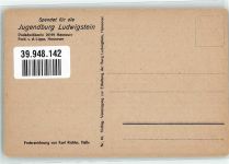37213 W3430 Witzenhausen Gebrauchsspuren sign. Richter, Kurt Jugendburg Ludwigstein Spende Federzeichnung Künstlerkarte