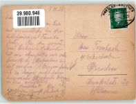Beuthen O.S. Bytom 1929 Gebrauchsspuren Kaiser Franz Josefs-Platz Geschäft Bahnpost Brelsau -Beuthen Zug 40