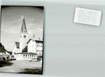 84424 W8254 Isen , Oberbay FOTO KEINE AK St. Zeno Kirche VW Käfer Foto Original aus Archiv eines Ansichtskartenverlags Ort handschriftlich