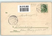 06567 O4731 Steinthaleben 1905 Lithographie Kaiser-Wilhelm-Denkmal Gasthaus