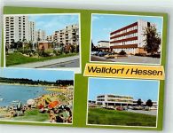 64546 W6082 Walldorf , Hess - Kindergarten Rathaus Walldorfer See Gesamtschule