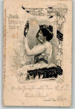 Annie Dirkens-Drews Sängerin Operette 1901