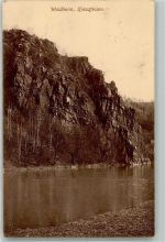 04736 O7305 Waldheim , Sachs 1911 - Kreuzfelsen