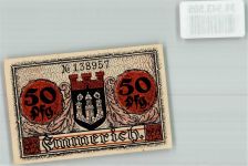 46446 W4240 Emmerich 1918 Notgeldschein 50 Pfennig