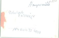 94250 W8371 Achslach FOTO KEINE AK Sägewerk Hampermühle Ort handschriftlich Foto Original aus Archiv eines Ansichtskartenverlags