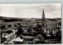 67685 W6751 Weilerbach , Pfalz Foto AK Protest. Kirche