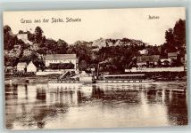 O8324 Rathen Kurort , Sachs Raddampfer Austria Elbeschiff