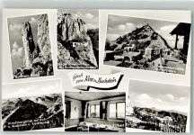 83700 W8185 Kreuth b Tegernsee - Roßstein-Nadel Tegernseer Hütte Hüttenstempel