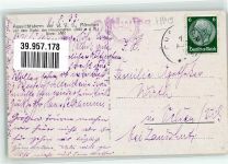 94250 W8371 Achslach 1933 Foto AK Aussichtsturm auf dem Hirschenstein
