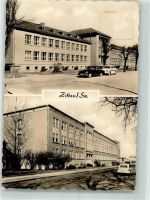 02763 O8800 Zittau 1964 Foto AK Ingenieurschule Auto