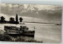 19053 O2750 Schwerin , Meckl 1958 - Schweriner See Motorboot