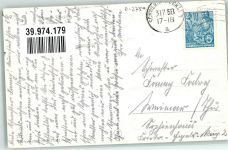 19053 O2750 Schwerin , Meckl 1958 - Schweriner See Motorboot