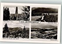 57399 W5942 Oberhundem Foto AK Aussichtsturm Rhein-Weser Turm