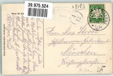 83700 W8183 Wallberg Wallberghaus 1910 Winter Wallberg mit Unterkunftshaus Hüttenstempel