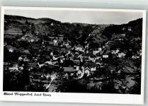 91344 W8551 Muggendorf , Oberfr Foto AK Panorama des Ortes mit St. Laurentius Kirche