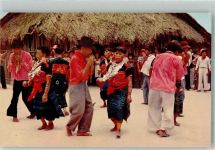Panama City Foto AK Tracht Indigene de San Blas