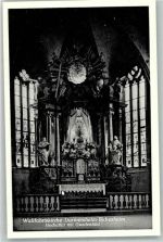 76448 W7552 Durmersheim - Wallfahrtskirche Hochaltar m. Gnadenbild