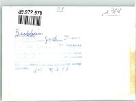 79235 W7818 Burkheim , Kaiserstuhl FOTO KEINE AK Gasthaus Krone Ort handschriftlich Foto Original aus Archiv eines Ansichtskartenverlags