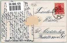 Kolberg Kolobrzeg 1919 Gebrauchsspuren Denkmal Gneiseau Nettelbeck