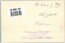 72336 W7460 Balingen Foto AK Ort handschriftlich
