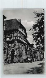 69412 W6930 Eberbach , Baden - Ortsansicht, Am Pfarrhof