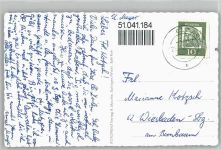 79215 W7807 Elzach - Kirche, Ortsansicht