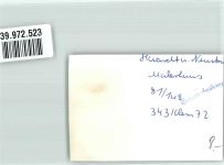 67433 W6730 Haardt an der Weinstraße FOTO KEINE AK Malerhaus Ort handschriftlich Foto Original aus Archiv eines Ansichtskartenverlags