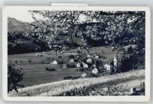 87448 W8963 Niedersonthofen - Kirche, Ortsansicht