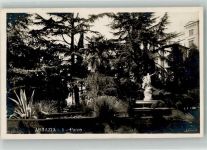 Opatija Abbazia Foto AK Denkmal Park