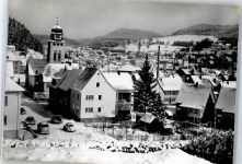 72458 W7470 Tailfingen b Ebingen, Württ - Winter- Karte, Kirche, Ortsansicht