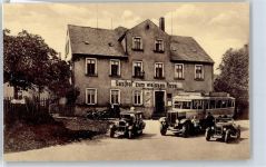 09236 O9113 Claußnitz b Mittweida - Gasthaus zum weissen Ross Autobus