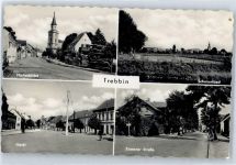 14943 O1711 Trebbin - Marienkirche, Schwimmbad, Markt, Zossener Straße