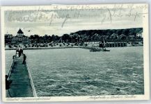 23669 W2408 Timmendorfer Strand - Anlegebrücke, Denkers Pavillon