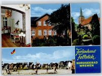27638 W2851 Wremen - Kirche, Strand, Ferienhaus Follstich