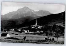 83454 W8233 Anger b Bad Reichenhall - Blick zum Hochstaufen