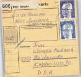 86497 W8901 Horgau - Paketkarte