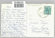 98666 O6113 Masserberg - Ortsansicht, Blick nach der Meuselbacher Kuppe