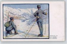 Osswald, Fr. , Auf Skiern ins Gebirge Künstler