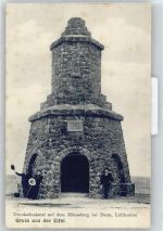 54550 W5568 Daun Gebrauchsspuren Dronkedenkmal auf dem Mäuseberg